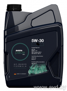 Купить Моторное масло Avista pace EVO PD 5W-40 1л  в Минске.